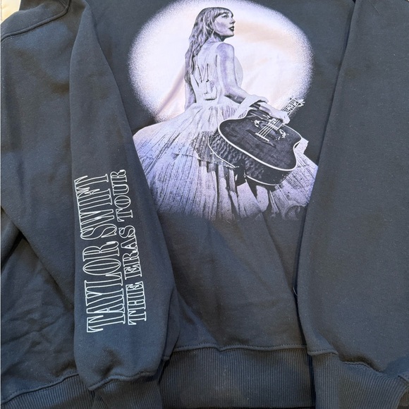 Taylor Swift Sweaters - Taylor Swift The Eras Tour Black Sweatshirt